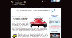 Desktop Screenshot of 3wheelers.com