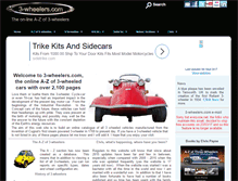 Tablet Screenshot of 3wheelers.com